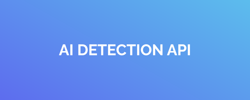 AI Detection API