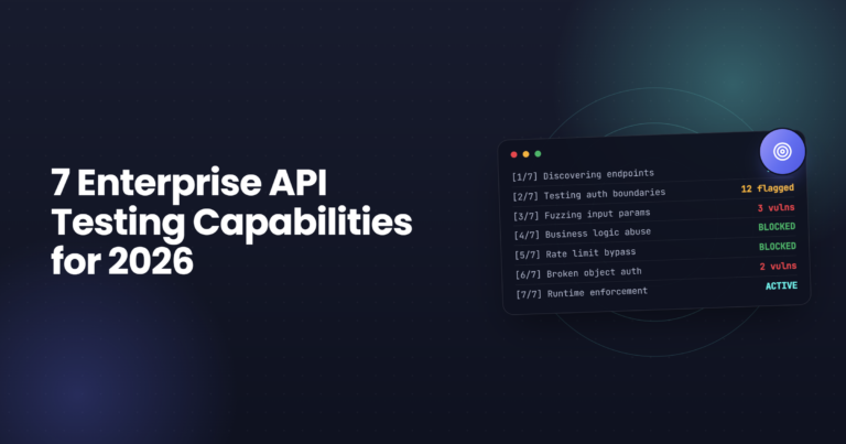 7 Enterprise API Testing Capabilities for 2026