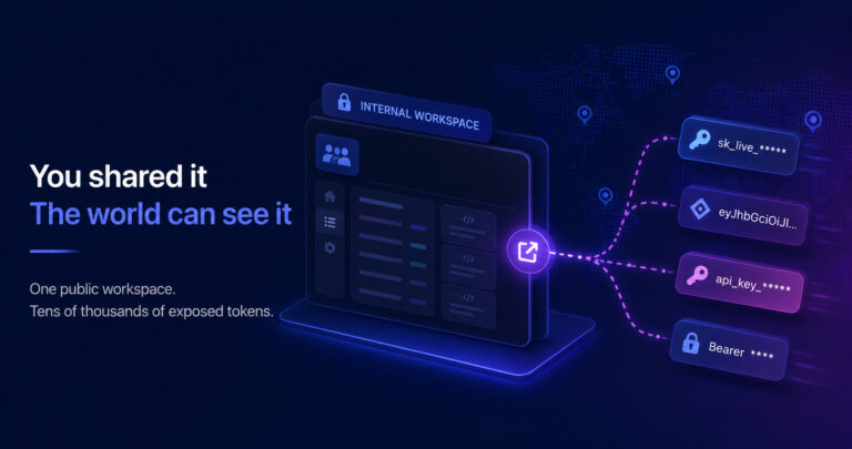 Postman Workspace Exposure: When Your API Test Suite Becomes a Security Risk