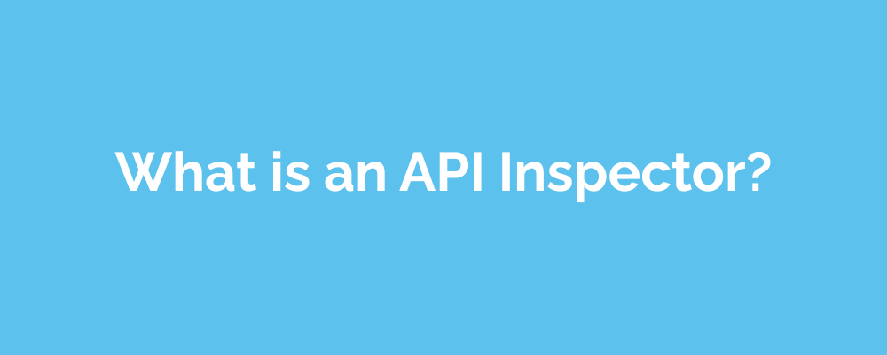 What is an API Inspector